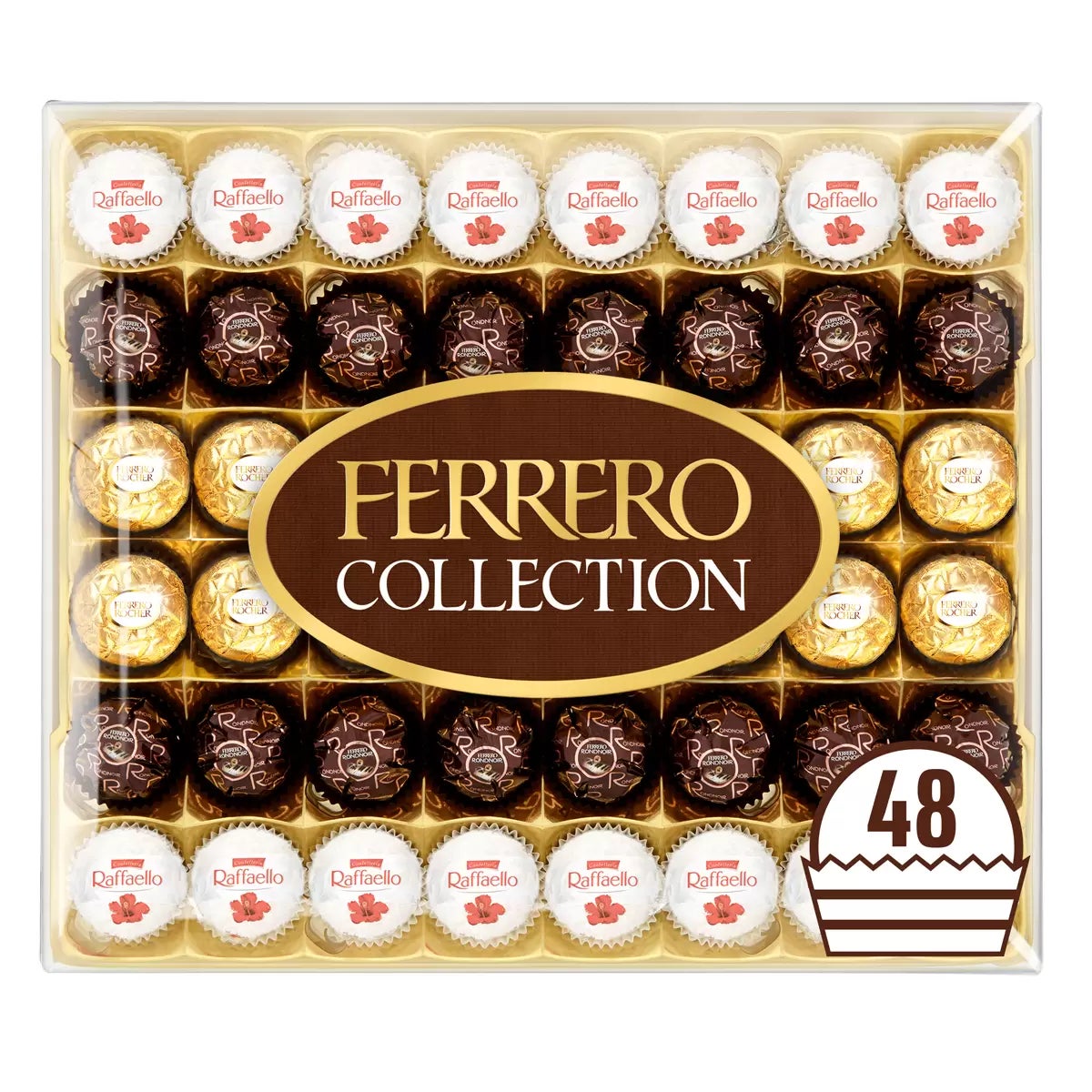 Assorted Chocolate Collection 48 Pieces 518g