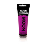 Moon Glow Neon UV Face Paint Purple 75ml, imported from the UK