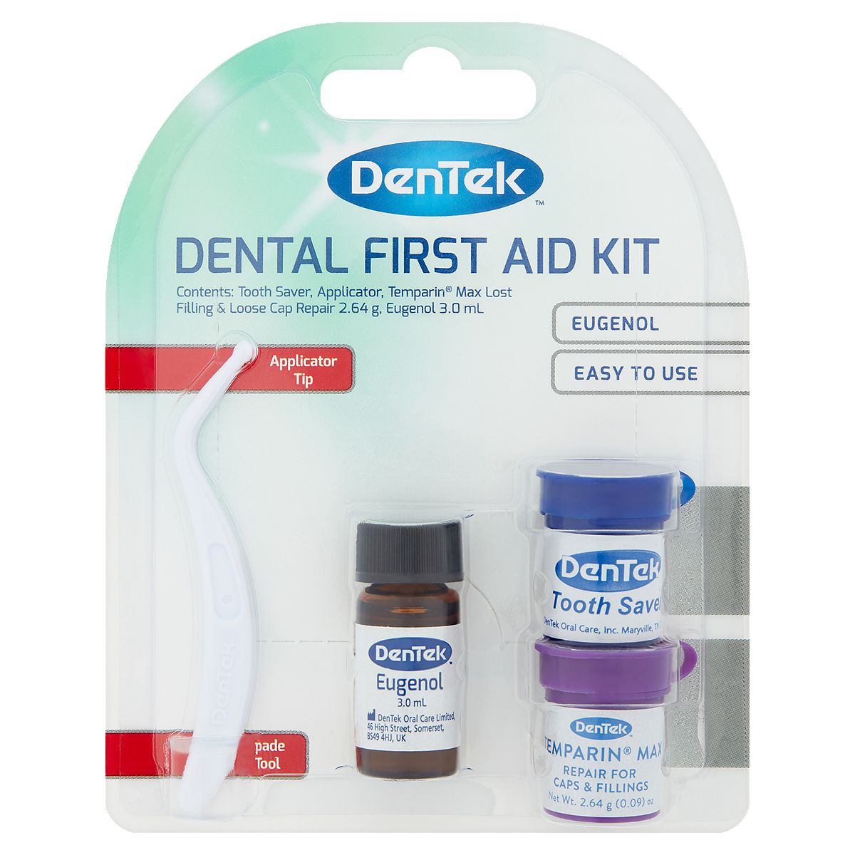 DenTek Home Dental First Aid Repair Kit GOODS Boots   