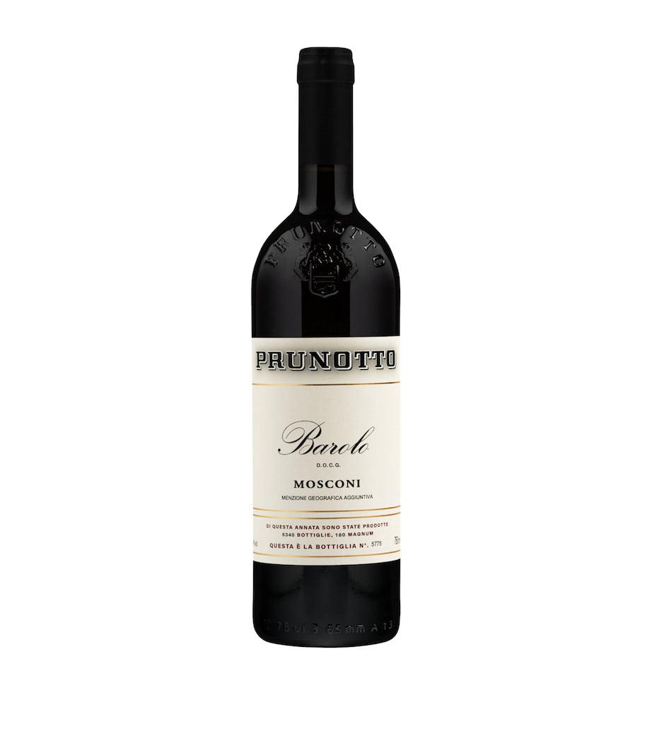 Prunotto Barolo Mosconi 2019 red wine 75cl, imported from the UK