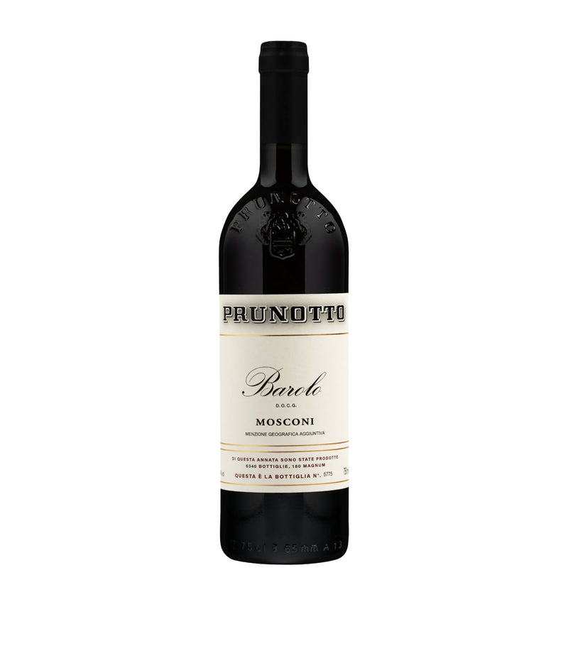 Prunotto Barolo Mosconi 2019 red wine 75cl, imported from the UK