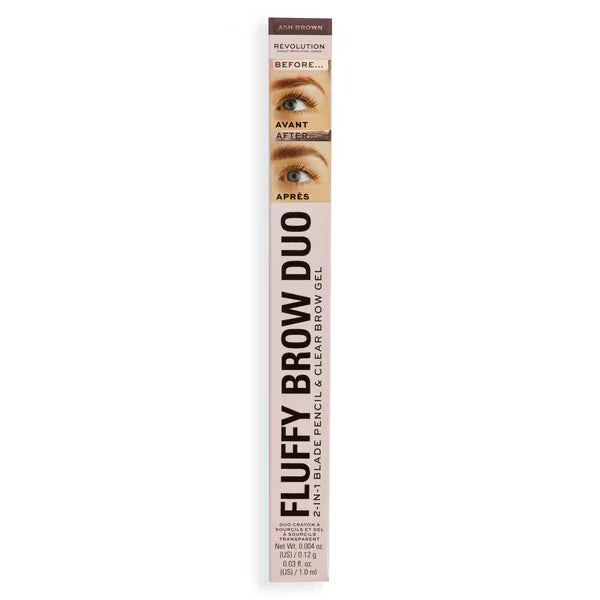 Revolution Eyebrow Filter Duo Ash Brown, imported from the UK
