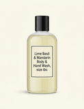 Jo Malone body wash Lime Basil Mandarin 100ml, imported from the UK