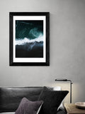 East End Prints Black Dark Earth photographic art print - British product