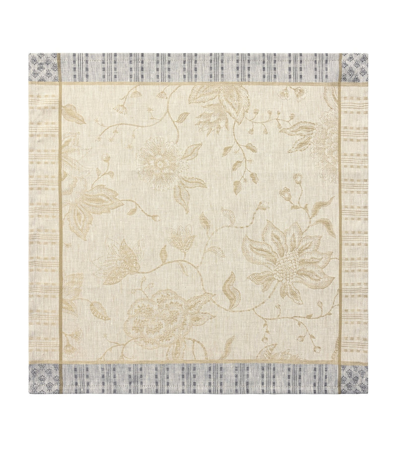 Le Jacquard Français linen napkin Été Indien 55cm, imported from the UK