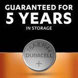 Duracell LR44 button batteries pack of 4, UK version