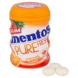 Mentos Pure Fresh Tropical chewing gum 35 pieces, imported from the UK