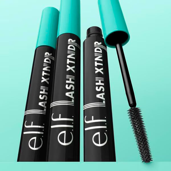 e.l.f. Lash XTNDR mascara tube deep brown - British product
