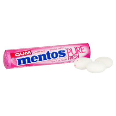 ASDA Mentos Pure Fresh Bubble Fresh Sukkerfri Tyggegummi 15.5g- Kjøp online hos McGrocer
