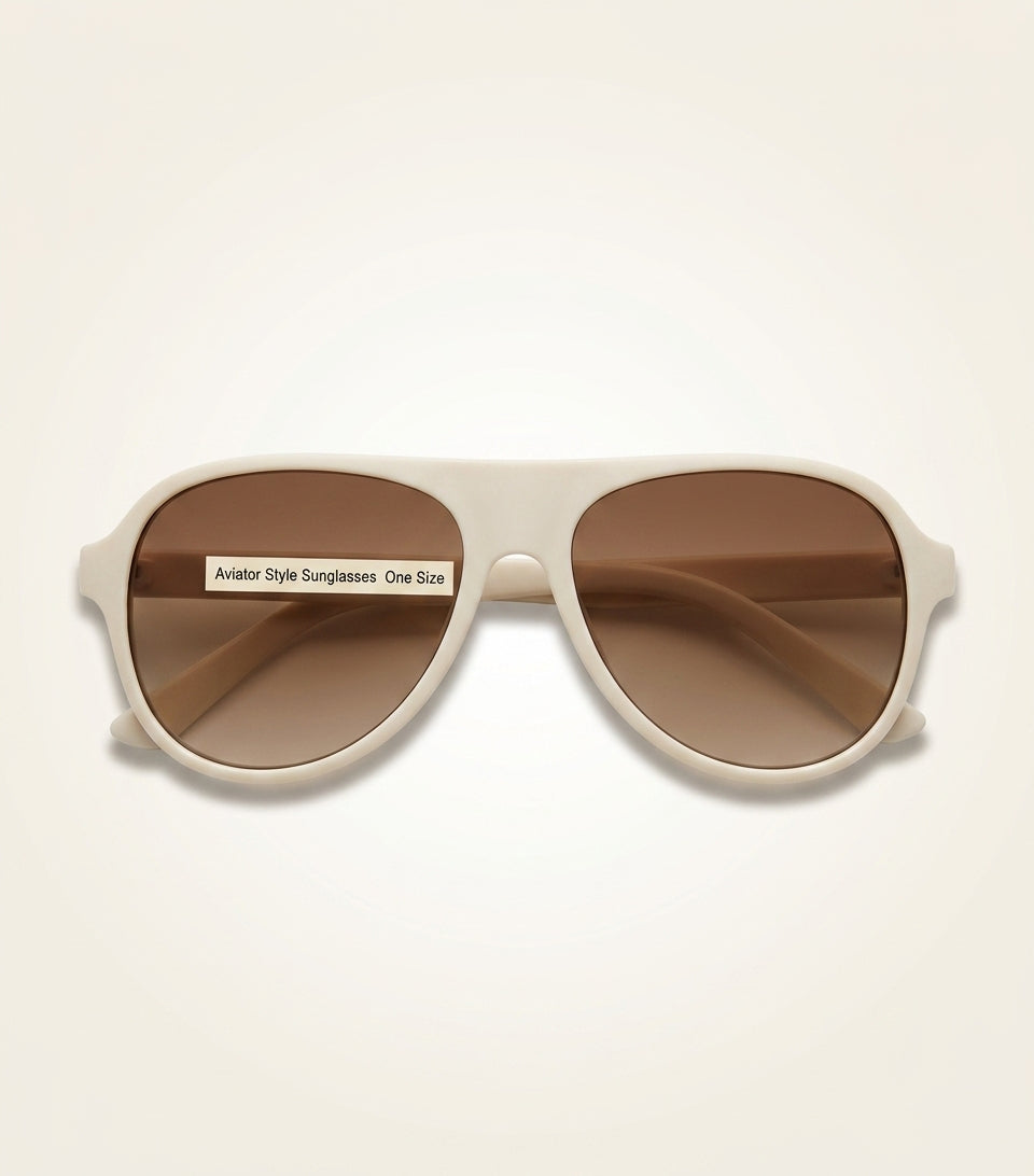 Burberry pilot aviator sunglasses with acetate frames - British product
