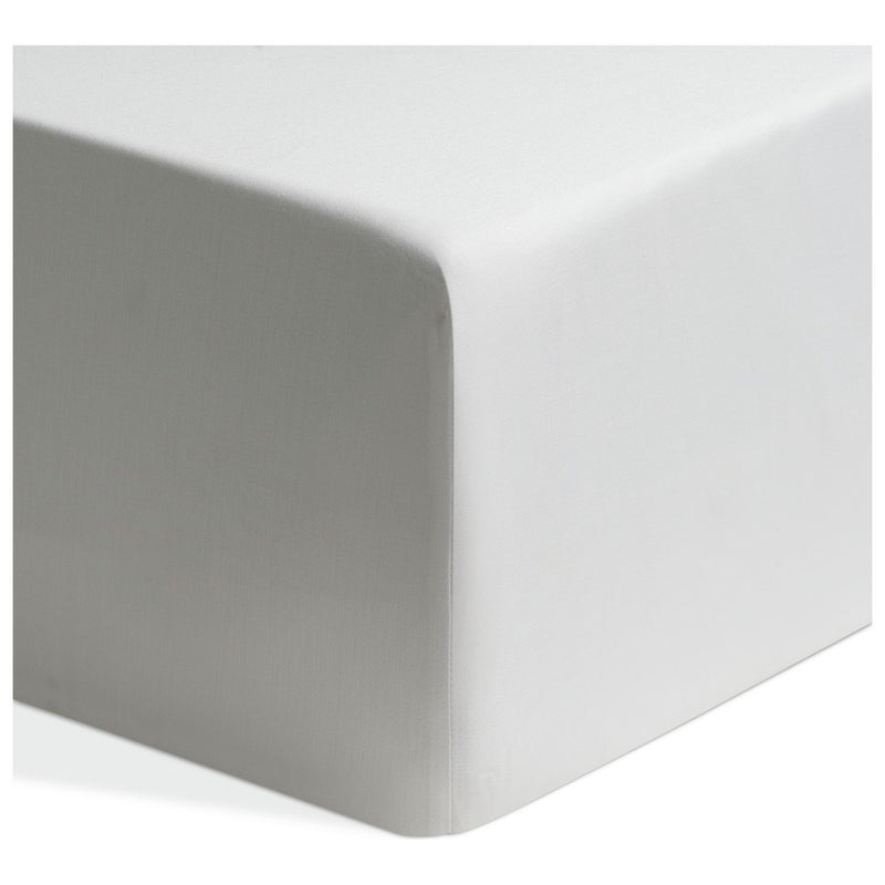 Habitat Egyptian Cotton 400TC White Fitted Sheet - Superking