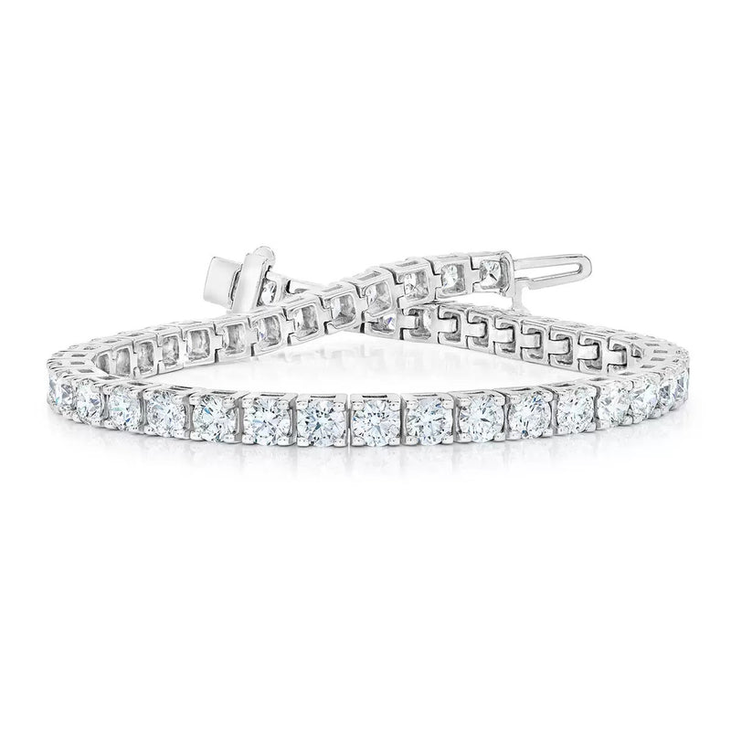 Costco diamond tennis bracelet 8ctw white gold - British product