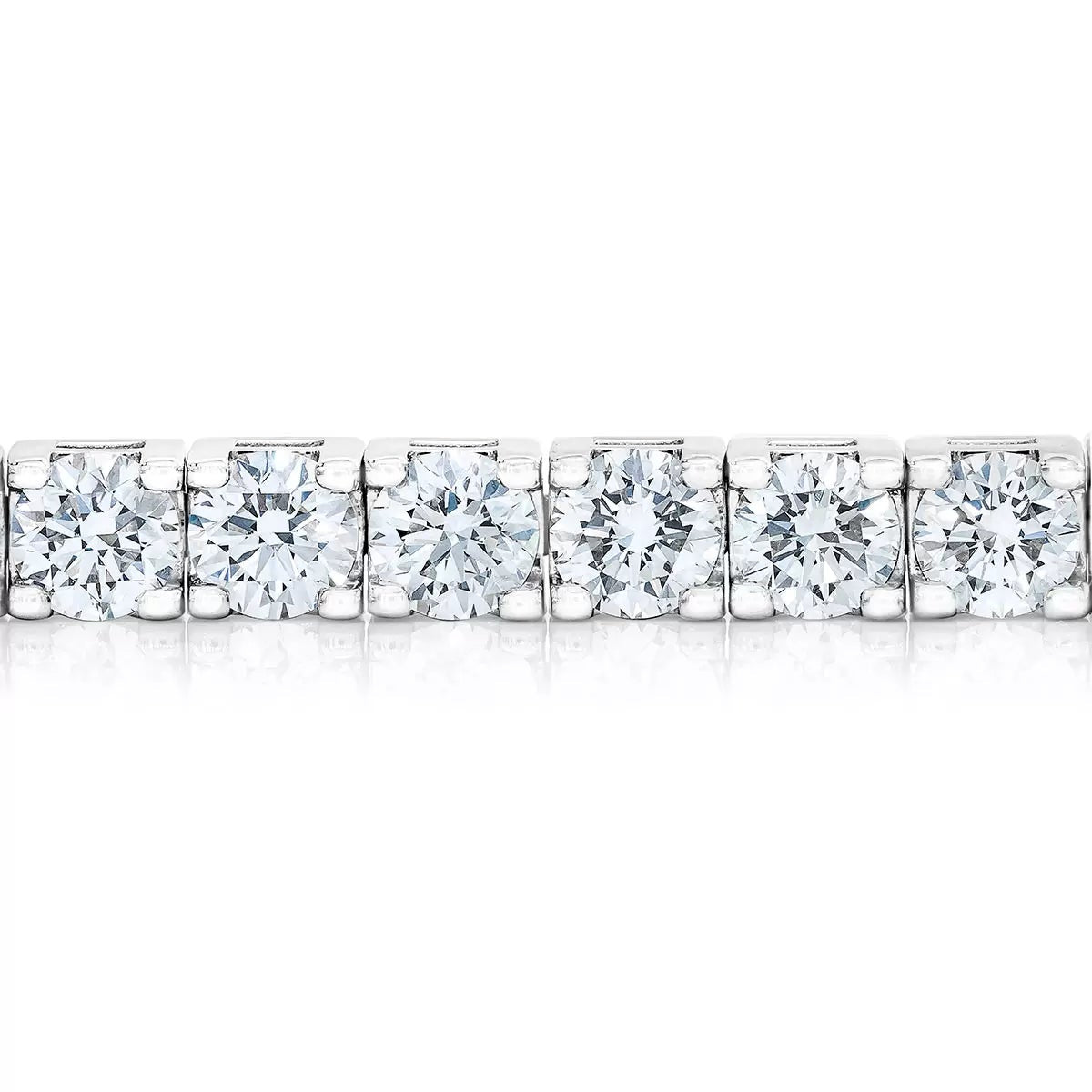 Costco diamond tennis bracelet 8ctw white gold - British product
