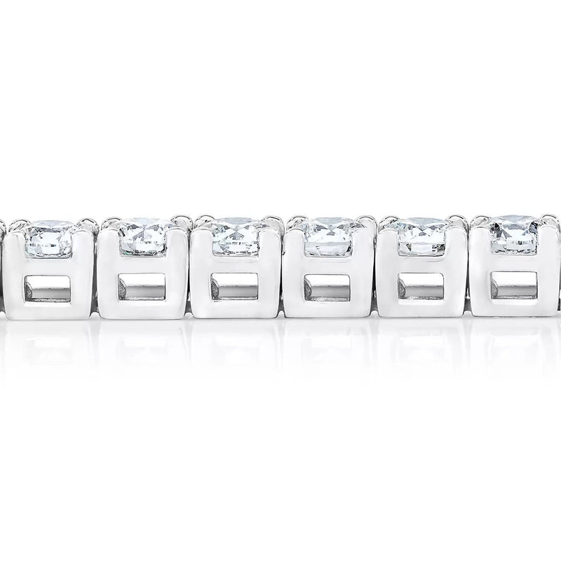 Costco diamond tennis bracelet 8ctw white gold - British product