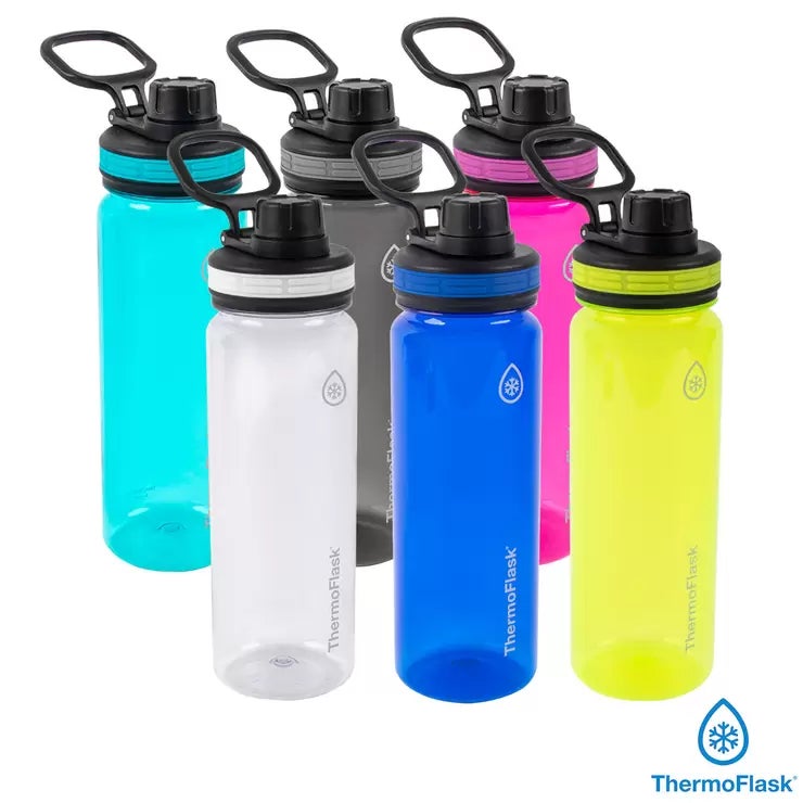 ThermoFlask Tritan water bottles 709ml 3 pack, imported from the UK