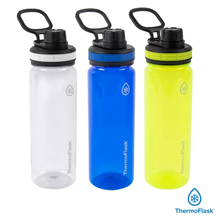 ThermoFlask Tritan water bottles 709ml 3 pack, imported from the UK