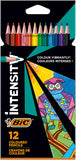 Bic Intensity Colouring Pencils – 12 Pack - McGrocer
