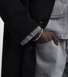 Bleue Burnham sterling silver lobster clasp bracelet (British brand)
