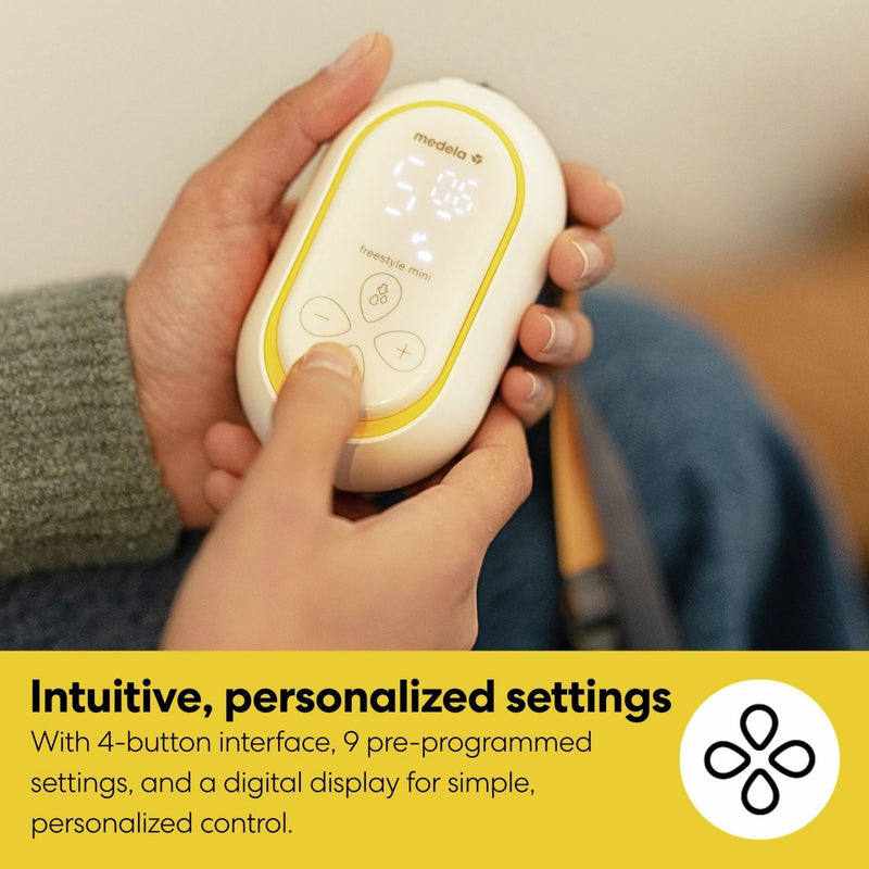Medela Freestyle Mini Classic single breast pump, UK version