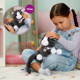 Baby Born Cookie interactive toy cat with soft fur - British product