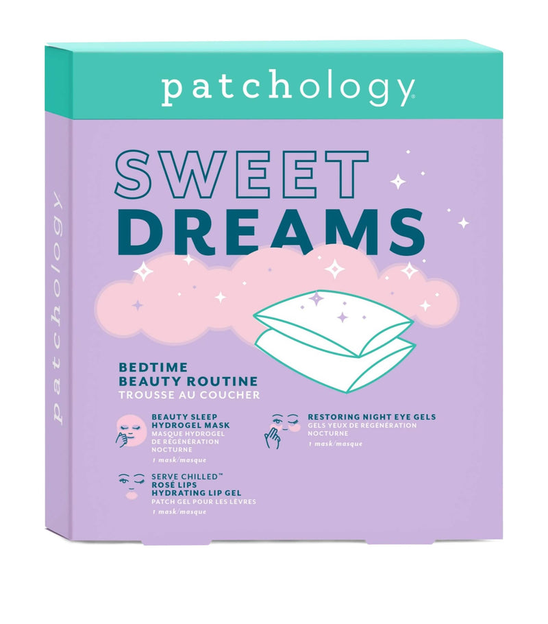 Patchology Sweet Dreams Bedtime Beauty Routine gift set, imported from the UK