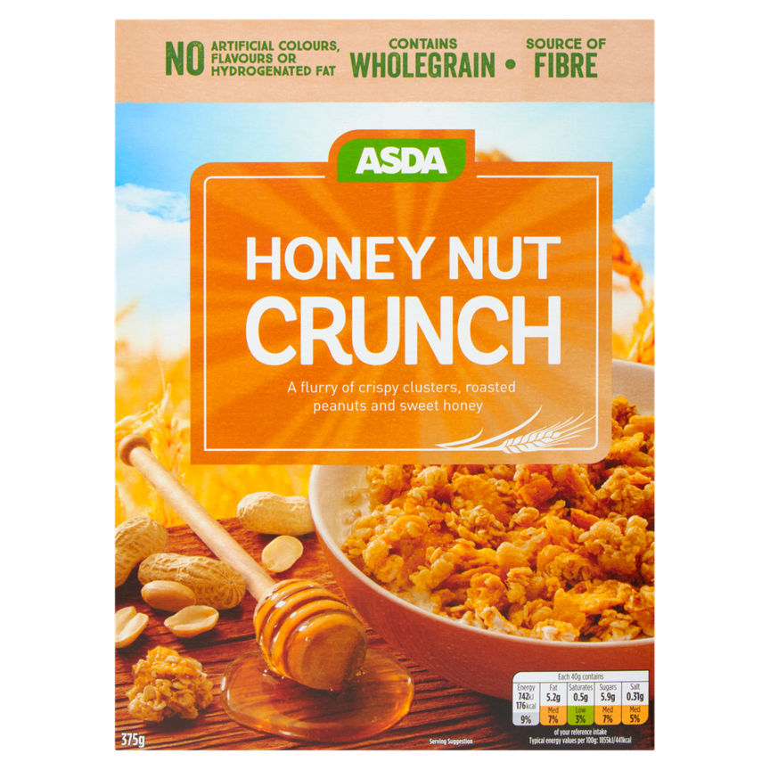 ASDA Honey Nut Crunch Cereal GOODS ASDA   