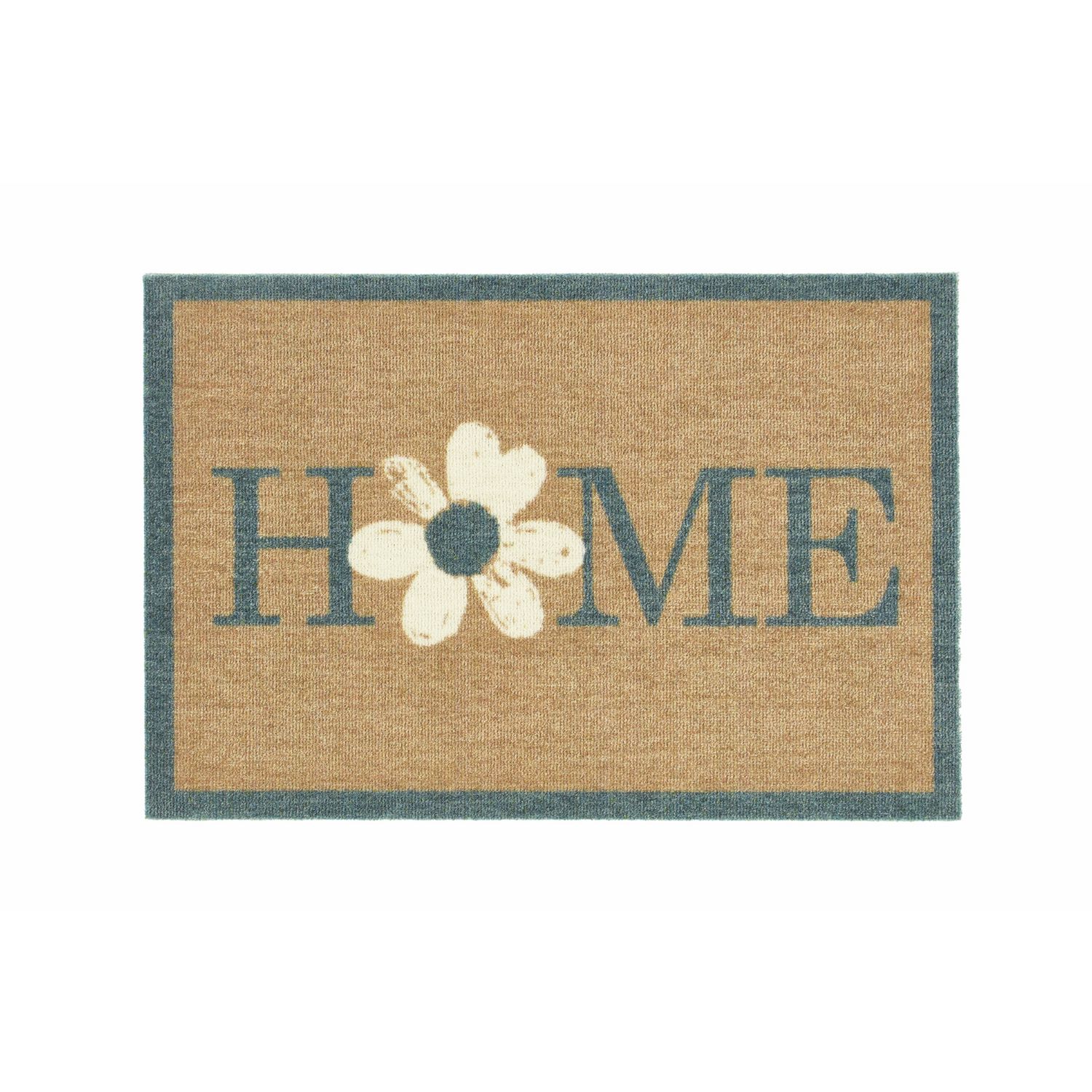 My Mat flower home green doormat 50x75cm, imported from the UK