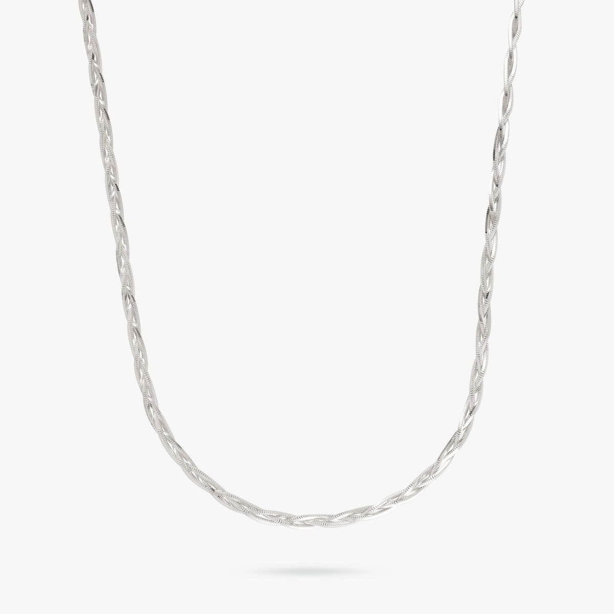 Revere necklace braided chain 18in, imported from the UK