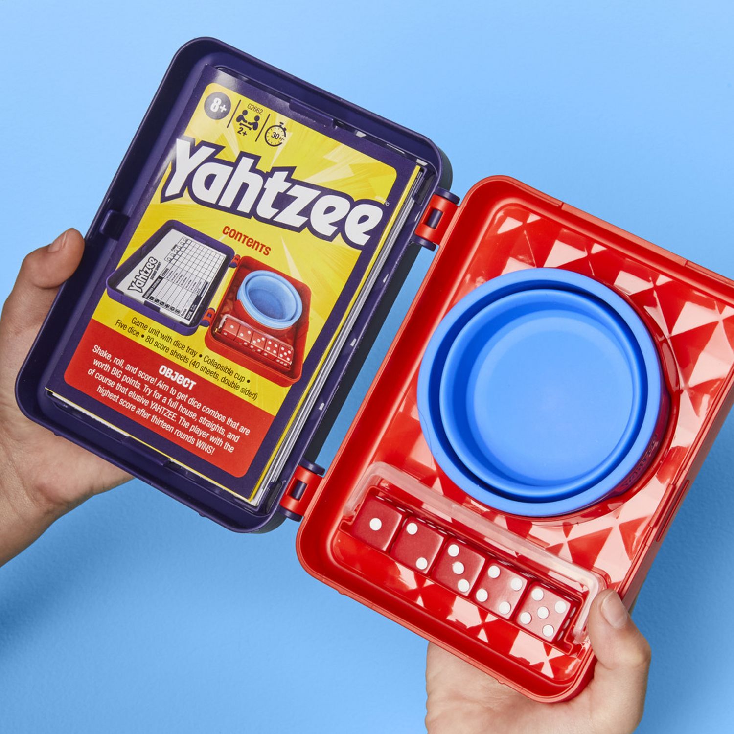 Yahtzee dice game, imported from the UK