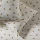 Argos Home natural spot duvet set single - British product