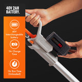 VonHaus cordless pole chainsaw 40V 20cm, imported from the UK