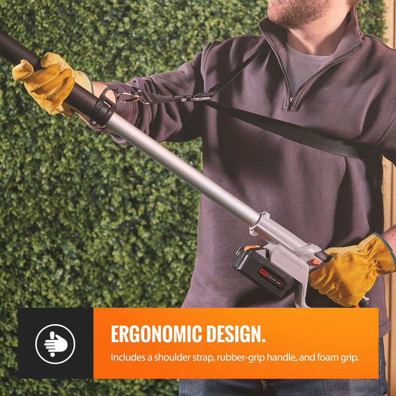 VonHaus cordless pole chainsaw 40V 20cm, imported from the UK