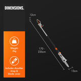 VonHaus cordless pole chainsaw 40V 20cm, imported from the UK