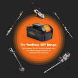 VonHaus cordless pole chainsaw 40V 20cm, imported from the UK