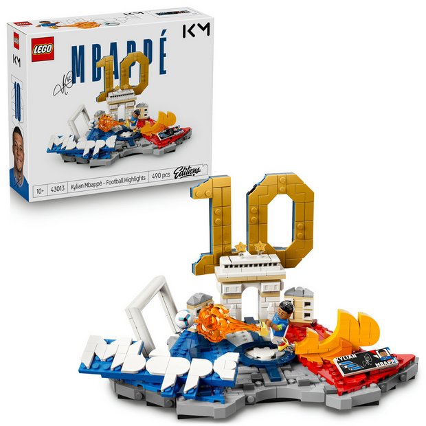 LEGO Editions Kylian Mbappé football set 43013 - British product