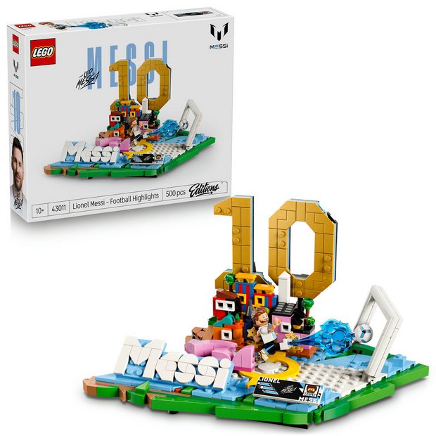 LEGO Lionel Messi Football Highlights set 43011, UK version
