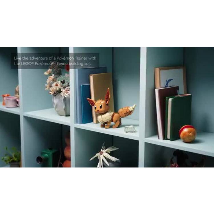 LEGO Pokémon Eevee building set 587 pieces - British product