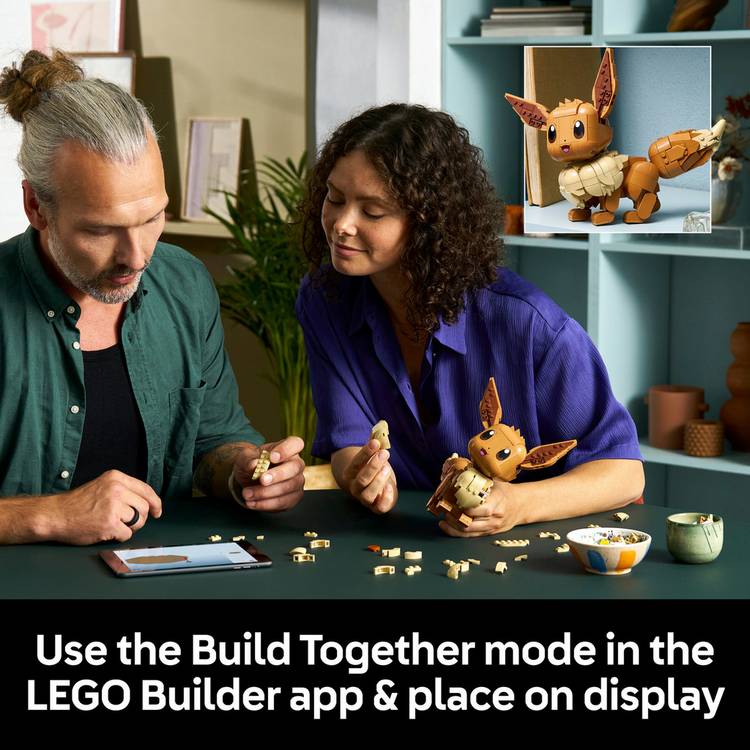LEGO Pokémon Eevee building set 587 pieces - British product