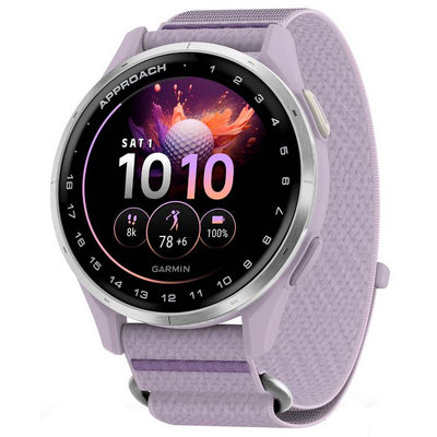 Argos Garmin Approach J1 43mm GPS Golf Smart Watch - Lilac- Buy online at McGrocer