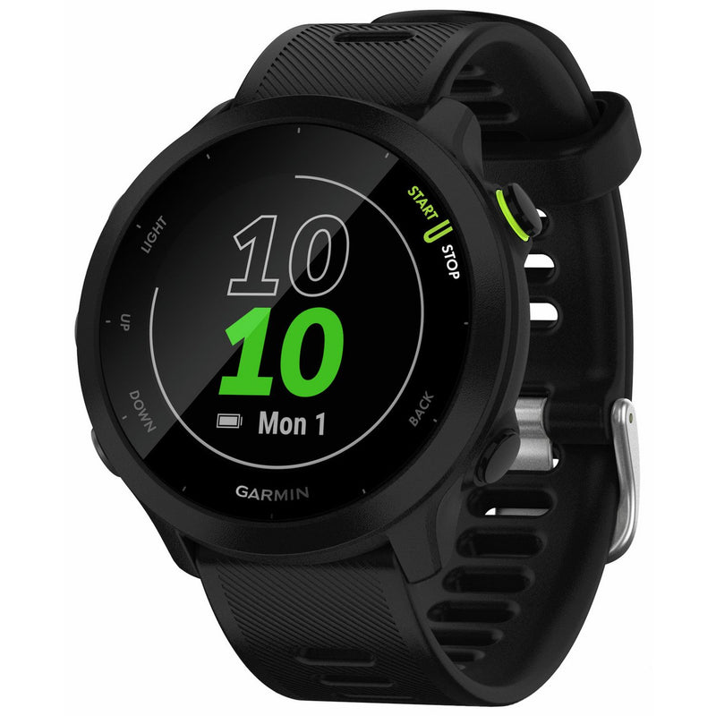 Garmin Forerunner 55 GPS Running Smart Watch - White