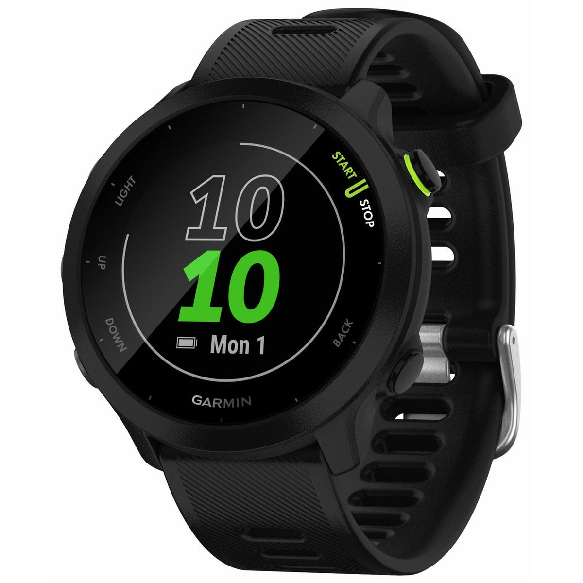Garmin Forerunner 55 GPS Running Smart Watch - White