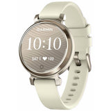 Garmin Lily 2 smartwatch in Cream Gold and Coconut, UK version