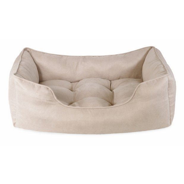 Rosewood pet bed beige large, imported from the UK
