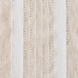Argos Home stripe sheer voile curtain neutral 145x137cm - British product