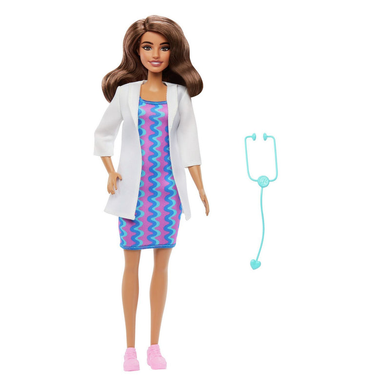 Barbie Careers Doctor doll with stethoscope, imported from the UK