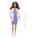 Barbie Careers Doctor doll with stethoscope, imported from the UK