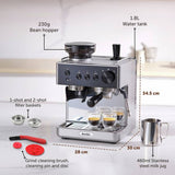 Breville Barista Classic bean to cup espresso machine, imported from the UK
