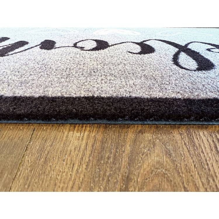 My Mat Welcome Hearts short pile doormat 50x75cm, imported from the UK