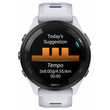 Garmin Forerunner 265 running smart watch 46mm Whitestone, UK version