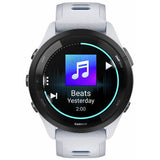Garmin Forerunner 265 running smart watch 46mm Whitestone, UK version
